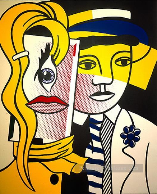 stepping out 1978 Roy Lichtenstein Oil Paintings